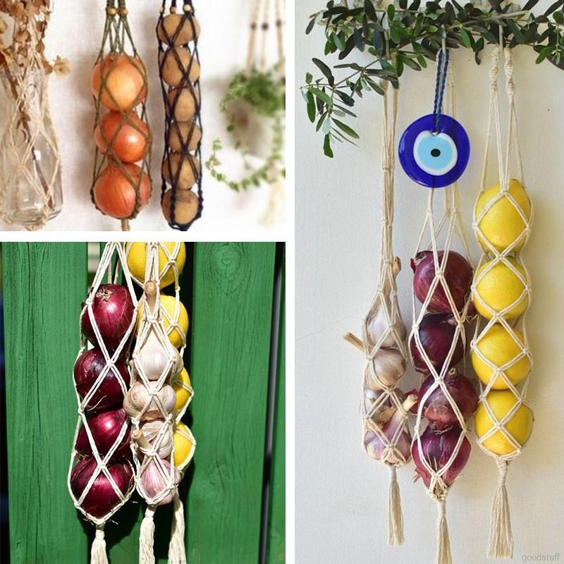 Giỏ Treo Đựng Trái Cây Tiện Lợi Cho Nhà Bếp