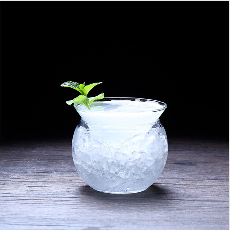 Cocktail glass - Ly thủy tinh cocktail nón đế cầu ( BG56)