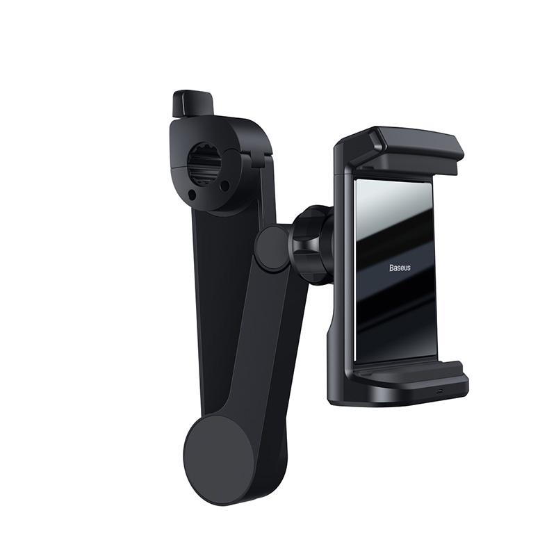 Baseus -BaseusMall VN Bộ đế giữ điện thoại gắn lưng ghế tích hợp sạc không dây Baseus Energy Storage Backseat Holder 15W