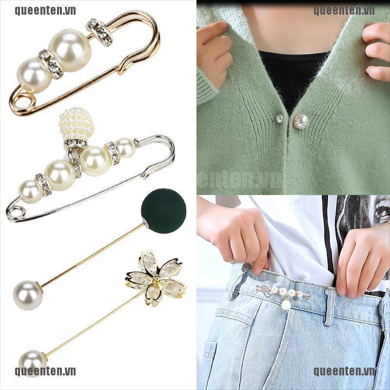 Trâm Cài Áo Hình Bướm Đính Ngọc Trai