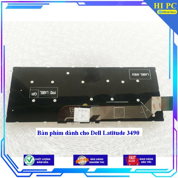Bàn phím dành cho Dell Latitude 3490 - Hàng Nhập Khẩu