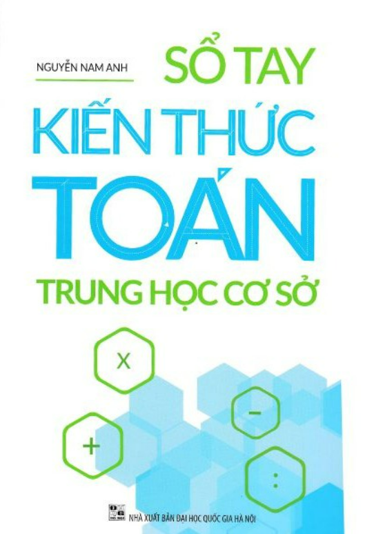 Sách Sổ Tay Kiến Thức Toán Trung Học Cơ Sở