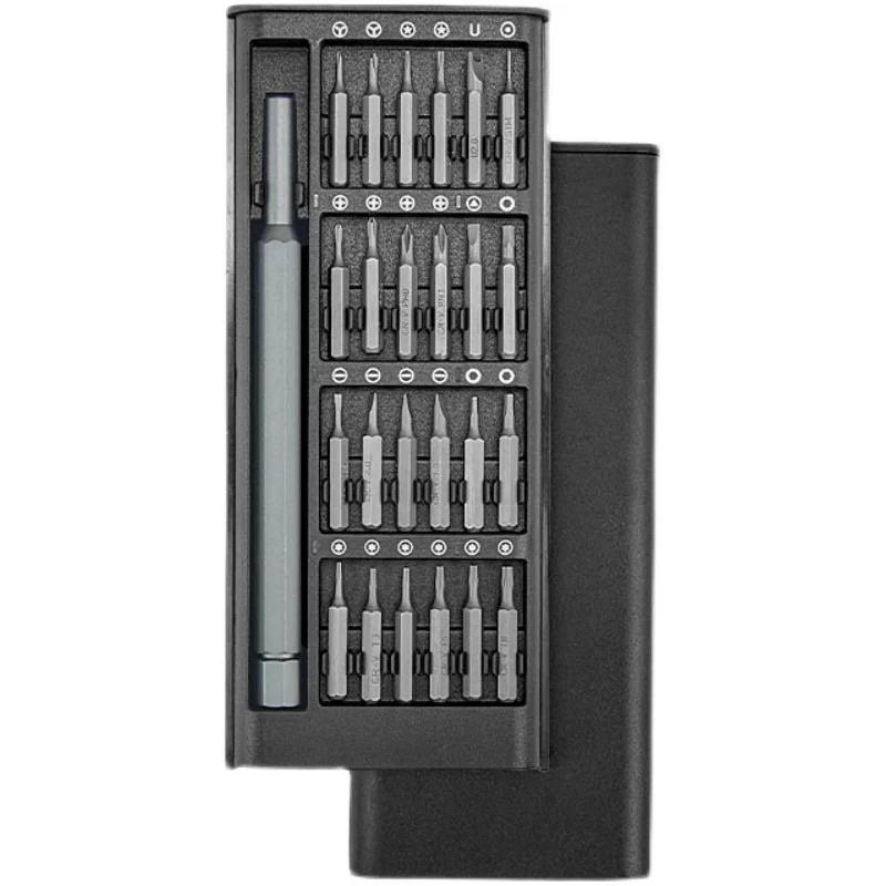 Bộ tua vít đa năng mini 25 chi tiết cán xoay cao cấp chất liệu thép từ tính cao cấp sửa chữa máy móc, điện tử cỡ nhỏ