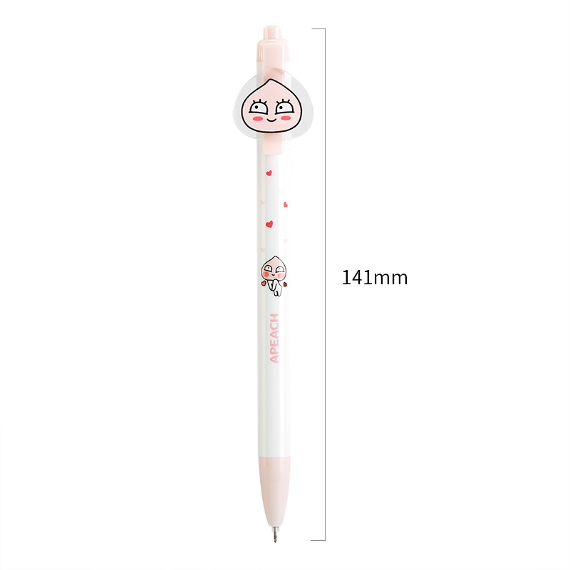 Bút Gel Deli x Kakao Friends - Mực đen - Ngòi 0.38mm - A487