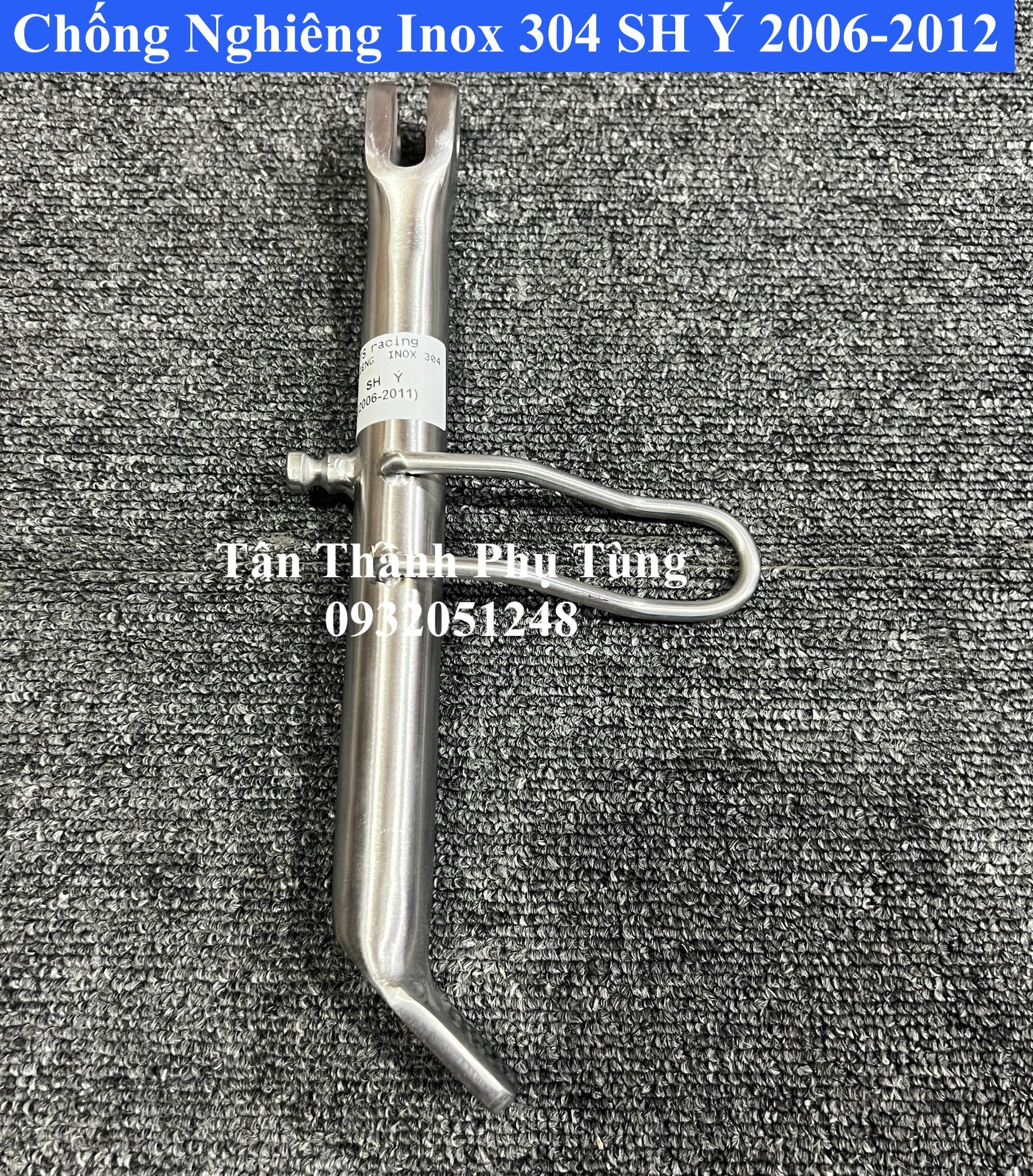Chống nghiêng dành cho SH Ý 2006-2012 Inox 304 CTS