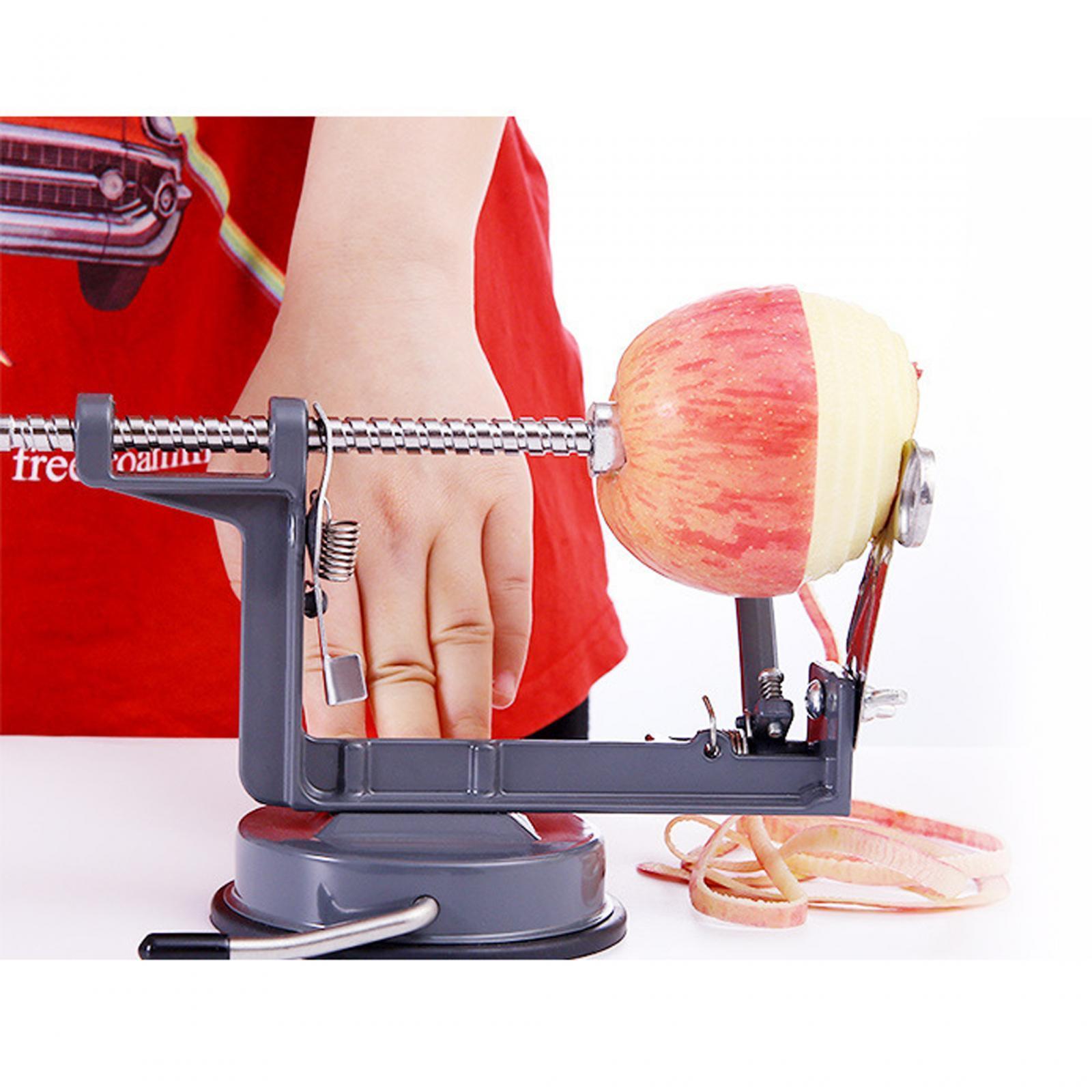 Fruit Peeling, Slicer and Corer Strong Scution Fruit Slicing Machine for Shop