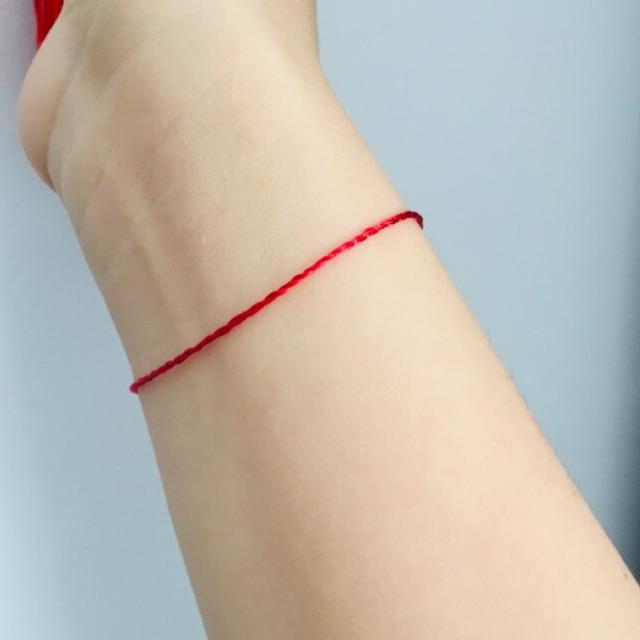 Vòng chỉ đỏ siêu bé Thái lan bình an may mắn