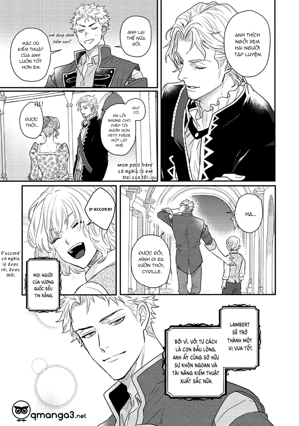 hoàng tử phóng túng và quái thú bị giam cầm chapter 1 10