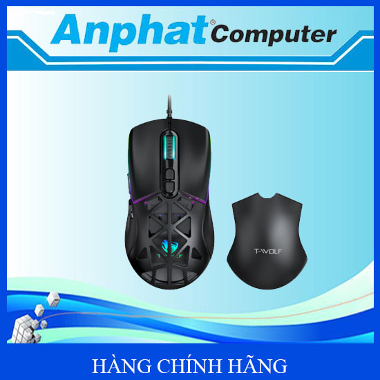 Chuột Có Dây T-WOLF G520 Led RGB – Hàng Chính Hãng