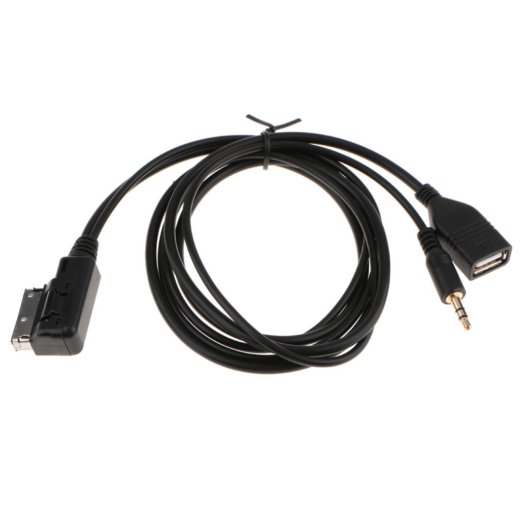 Car AMI Music Interface AUX USB Adapter Cable for Mercedes Benz C63 E200l