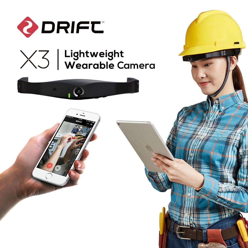 Drift Ghost X3 Camera Hành Động Ghi Hình Mũ Bảo Hiểm Đội Đầu Quay Video Phát Trực Tiếp Đầu Bluetooth Tầm Nhìn Ban Đêm Wifi Cam Thể Thao