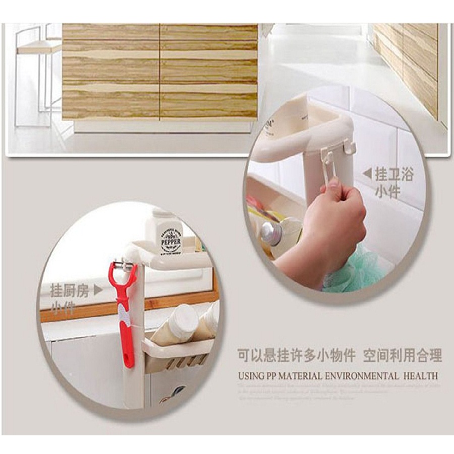 Kệ gia vị 3 tầng lắp ráp (Giao màu ngẫu nhiên)