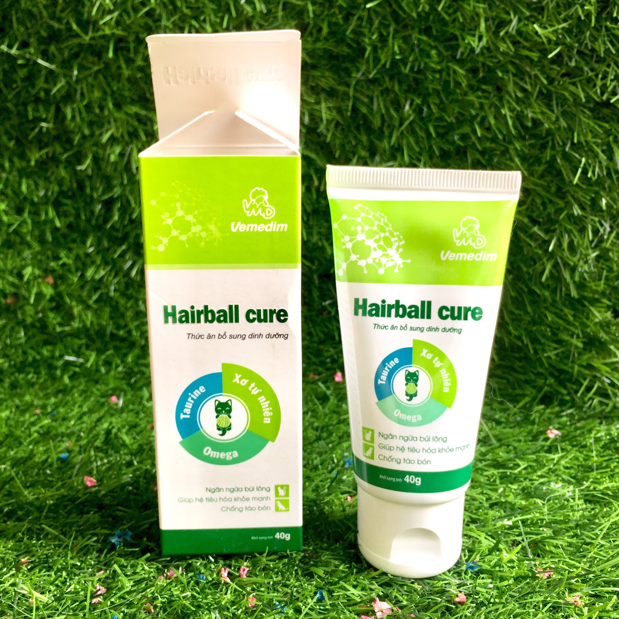 Hairball Cure – Giải Quyết Búi Lông Trong Dạ Dày Và Ruột Chó Mèo Trên 6 Tháng Tuổi – Một Sản Phẩm Của Thương Hiệu Vemedim Uy Tín Chất Lượng Về Chế Phẩm Sinh Học Dùng Trong Chăn Nuôi – HC01