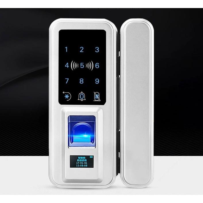 Ổ khóa thông minh bảo mật vân tay, mật khẩu, thẻ từ, remote Door Clock 898F - ShopToro - AsiaMart