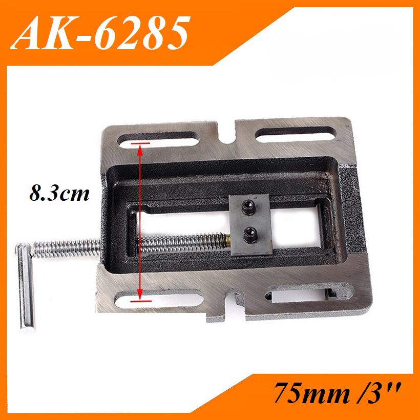 Ê tô bàn khoan, chất lượng cao đảm bảo 100% như mô tả, nhiều kích thước; miệng mở 75/100/125/150