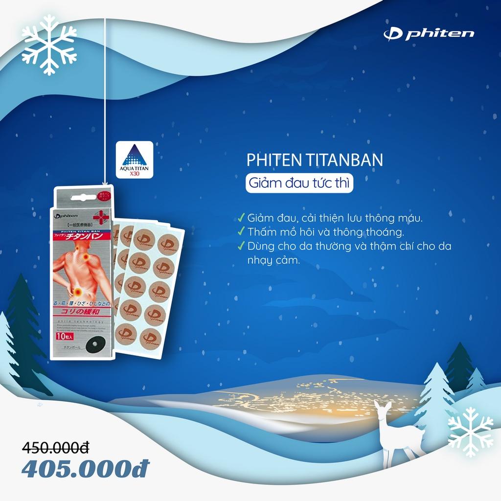 Băng Dán Phiten Titanium Ban