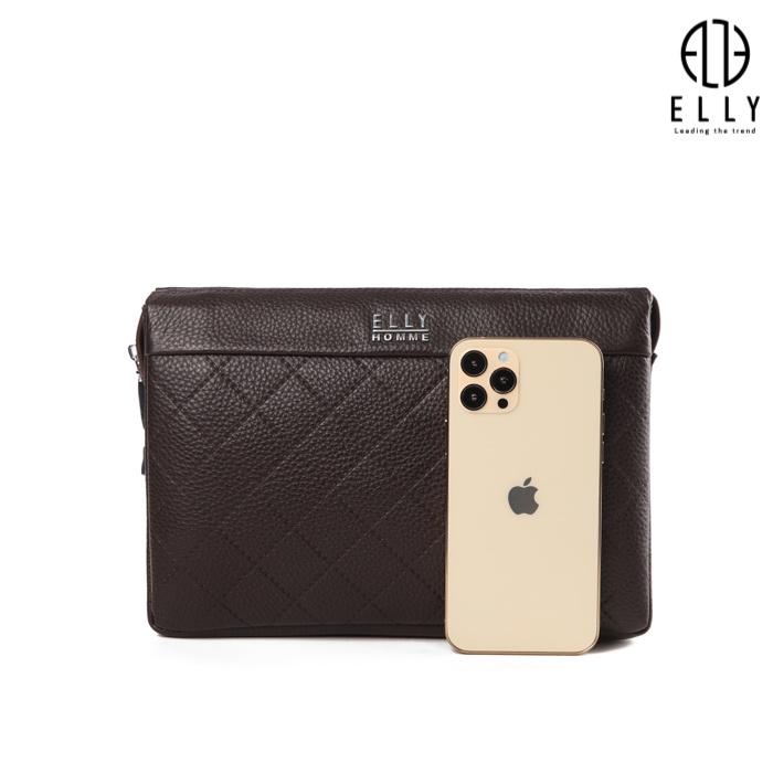 TÚI CLUTCH NAM DA THẬT ELLY HOMME – ECM11