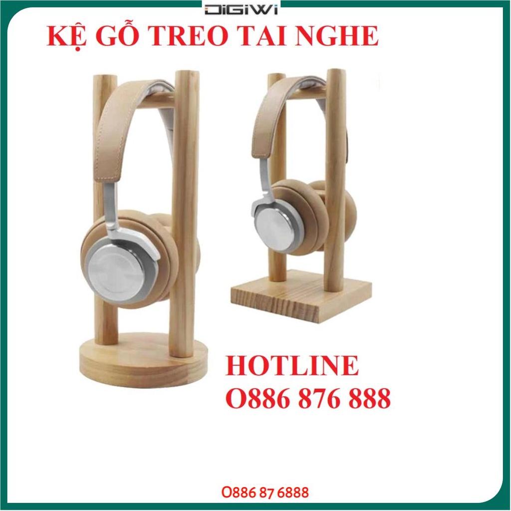 ️ Giá Treo Tai Nghe, Kệ Đỡ HeadPhone Bằng Gỗ Thông Tự Nhiên Tinh Tế