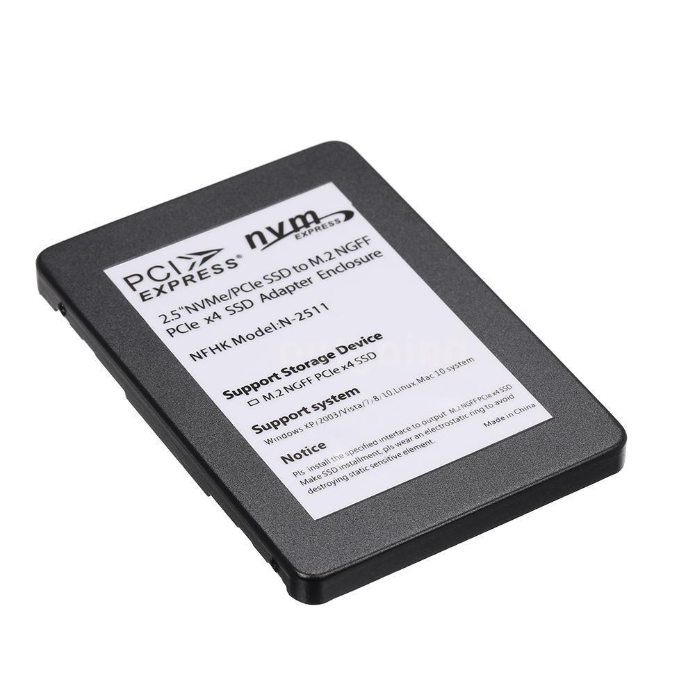 Bộ chuyển đổi ổ cứng 2.5in NVME / PCI-E SSD sang M.2 NGFF PCIe x4 SSD