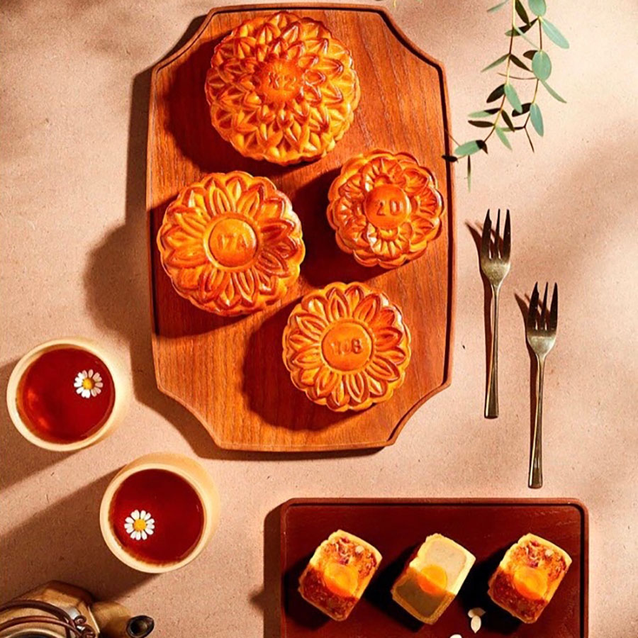 Hộp 4 Bánh Trung Thu Givral Tết Đoàn Viên 9 (150gr)