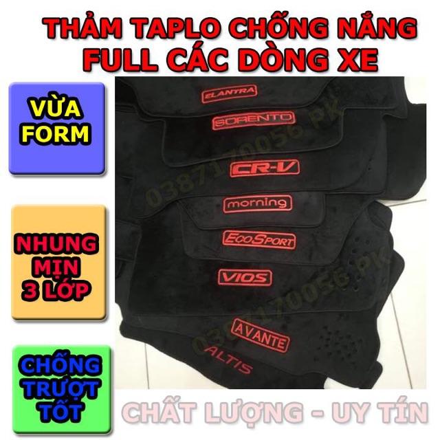 Thảm taplo accent 2016 -2017-2018-2019-2020-2021, nanopk