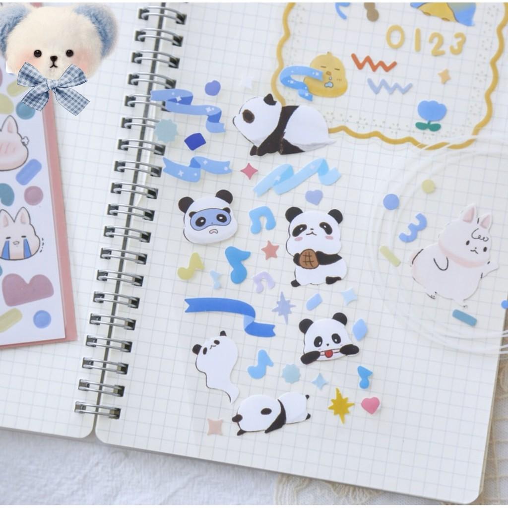 Sticker Miếng Dán Trang Trí Thiết Kế Họa Tiết Dễ Thương Với 4 Kiểu Tùy Chọn