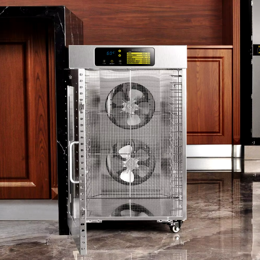 Máy sấy thực phẩm công nghiệp, dung tích 94 lít, 18 khay. Thương hiệu Mỹ cao cấp Septree DBC-18A. Hàng chính hãng