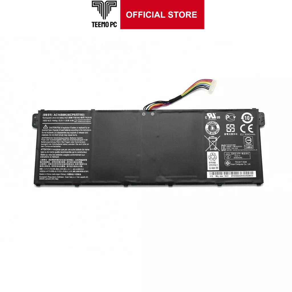 Pin Tương Thích Cho Laptop Acer Aspire V3-371 Es1-512 - Hàng Nhập Khẩu New Seal TEEMO PC TEBAT990