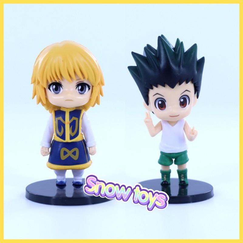 Mô hình Hunter X Hunter - Thợ săn HXH - Gon Killua Kurapika Kuroro Lucifer - Cao 9,5~11cm