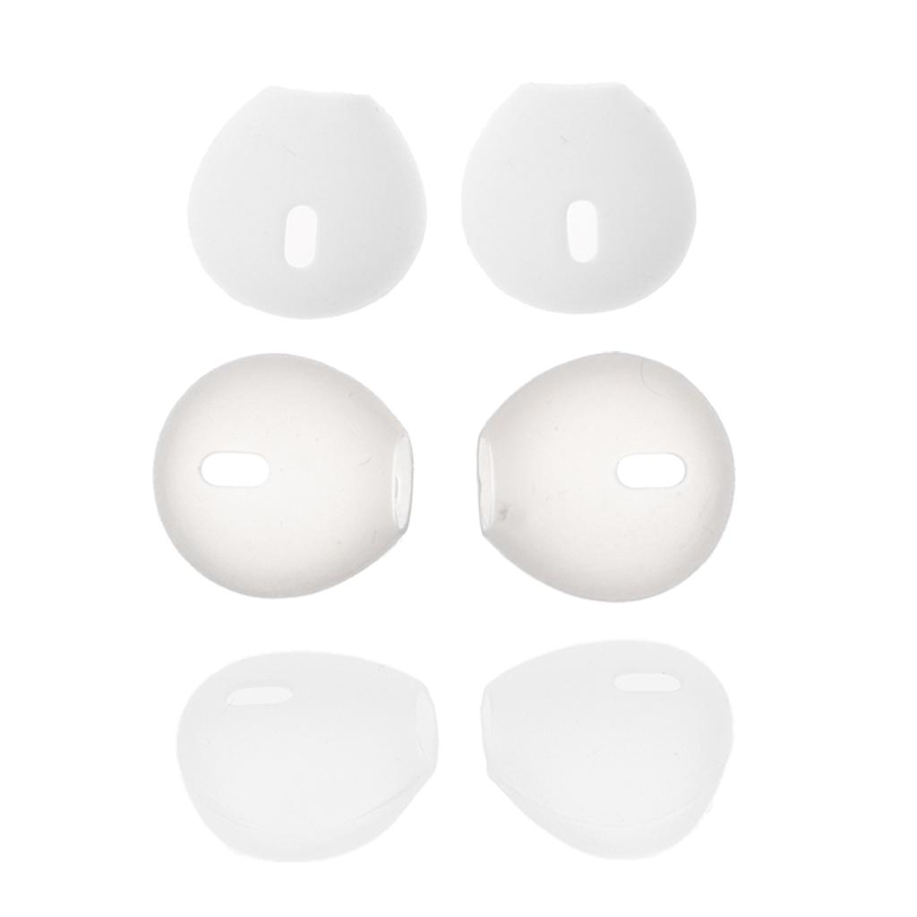 3 Đôi Silicone Eartips EarGels Nút Tai Nghe Bằng Đầu Tai Gel Nụ Tương Thích Rung iPhone 7 Tai Nghe Chụp Tai (Xá