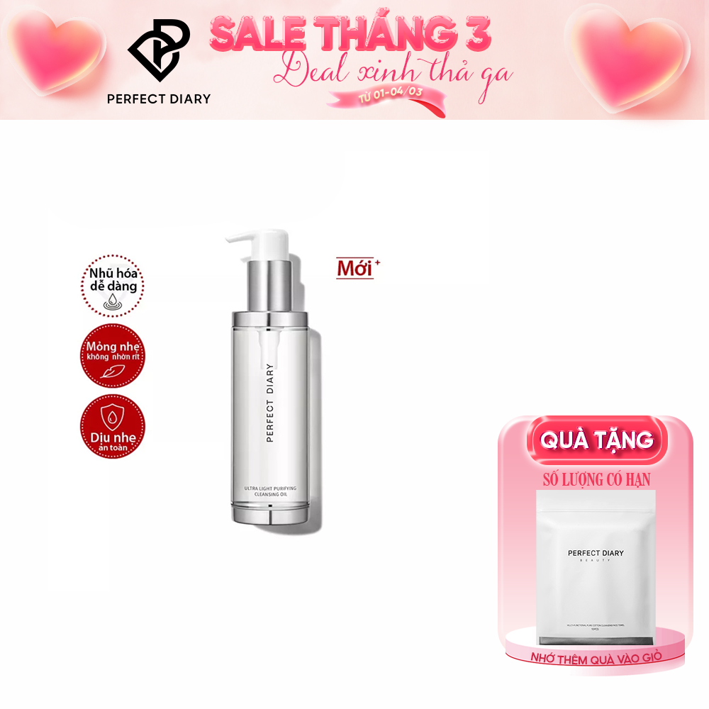 Dầu tẩy trang Perfect Diary mỏng nhẹ dung tích 150ml