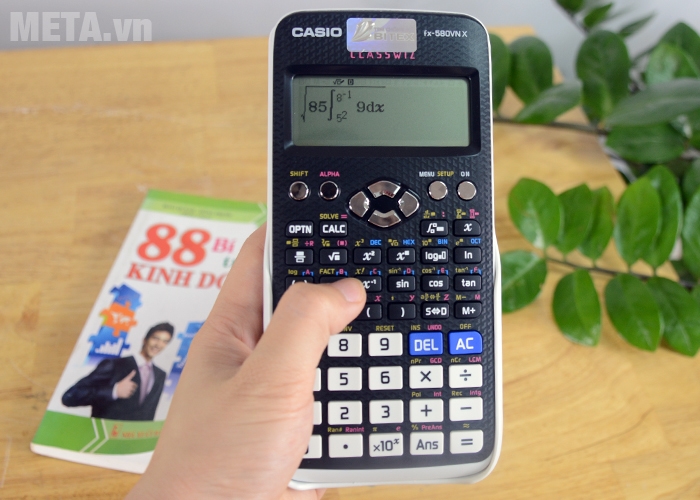 - Máy Tính Casio FX 580VN X + Bút Gel Xanh Bitex G04 0.5mm Mực Xanh