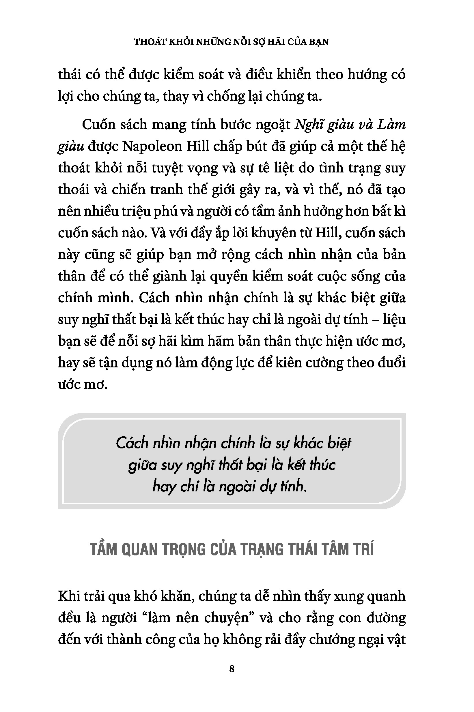 Thoát Khỏi Những Nỗi Sợ Hãi Của Bạn - Để Tiến Bước Tới Thành Công