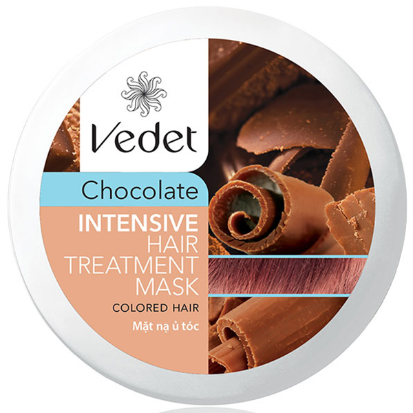 Bộ Đôi Mặt Nạ Vedette (Đất Sét Cocoa Sạch Sâu 145g, Ủ Tóc Socola Suôn Mượt 110g)