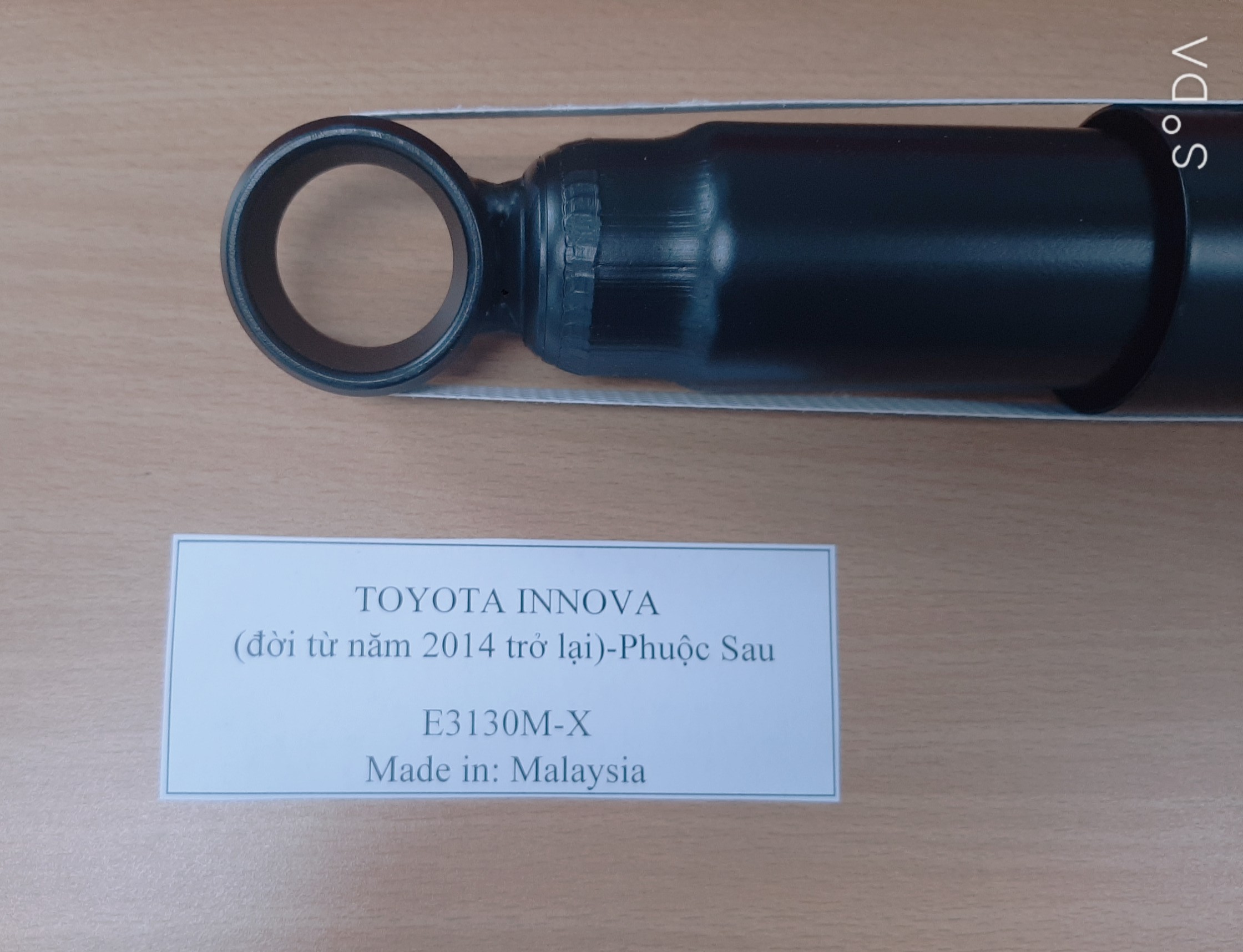 GIẢM XÓC (SHOCK ABSORBER) TOYOTA INNOVA CHÍNH HÃNG ĐỜI 2014 TRỞ LẠI-PHUỘC SAU mã hàng E3130M-X.