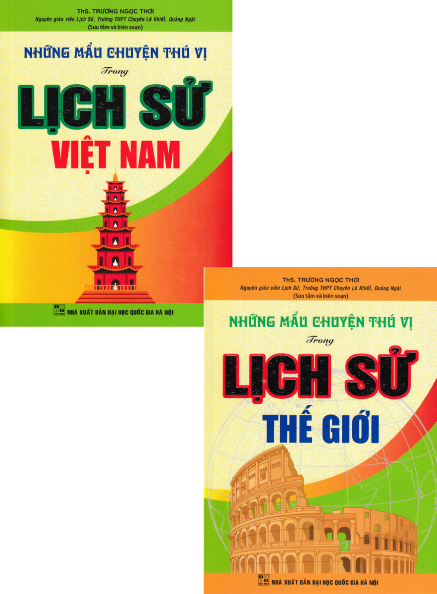 COMBO NHỮNG MẨU CHUYỆN THÚ VỊ TRONG LỊCH SỬ VIỆT NAM &amp; THẾ GIỚI (BỘ 2 CUỐN)