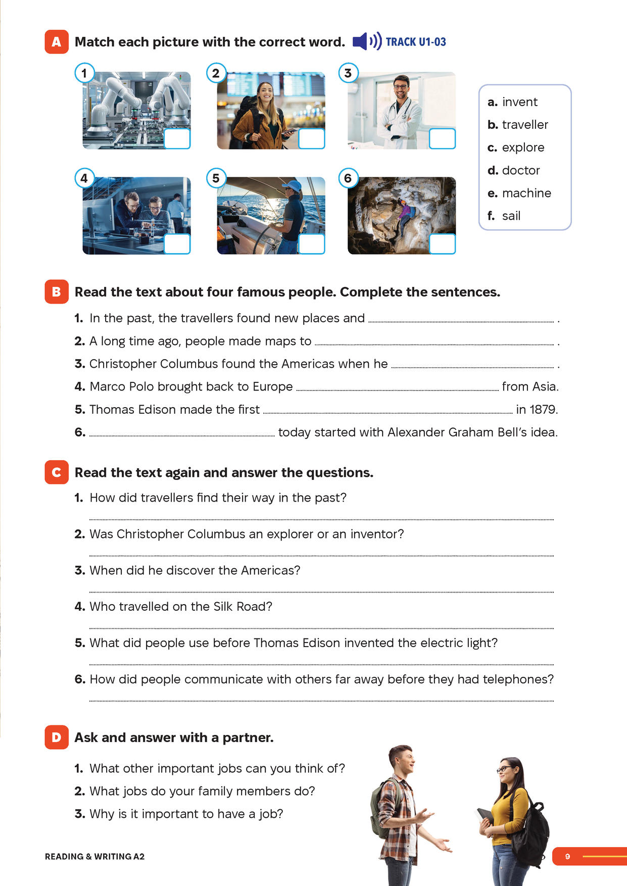 Sách - Dtpbooks - Smooth Skills Reading &amp; Writing A2