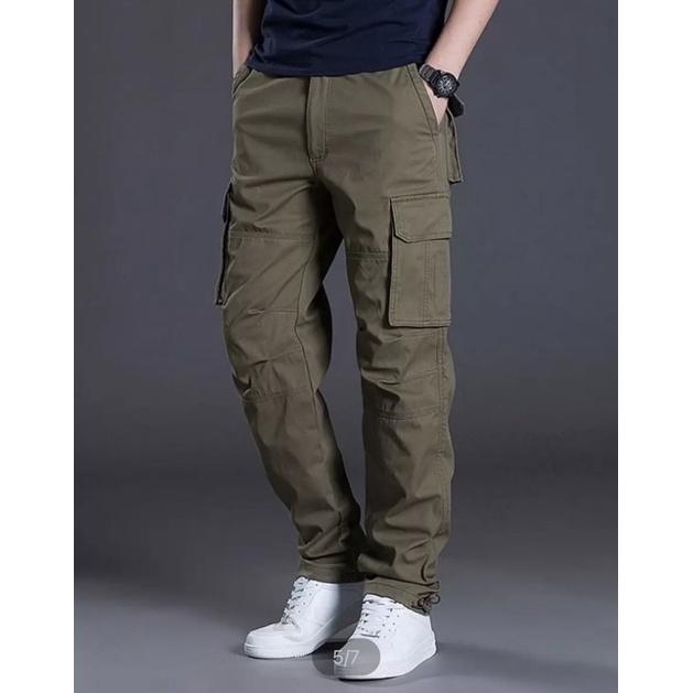 Quần dài kaki nam túi hộp cao cấp HT167