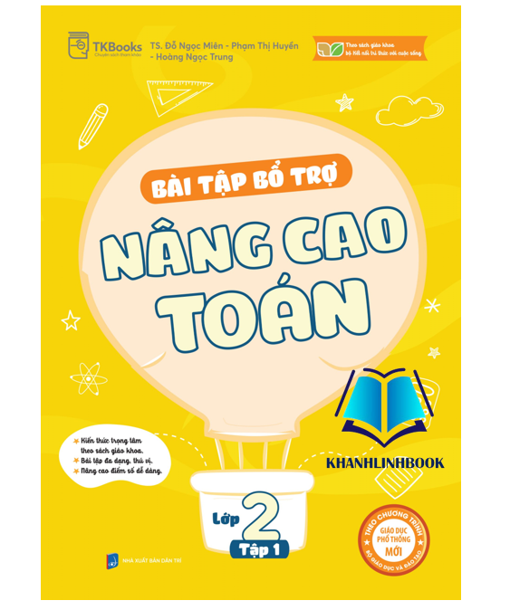 Sách - Bài Tập Bổ Trợ Nâng Cao Toán Lớp 2 – Tập 1