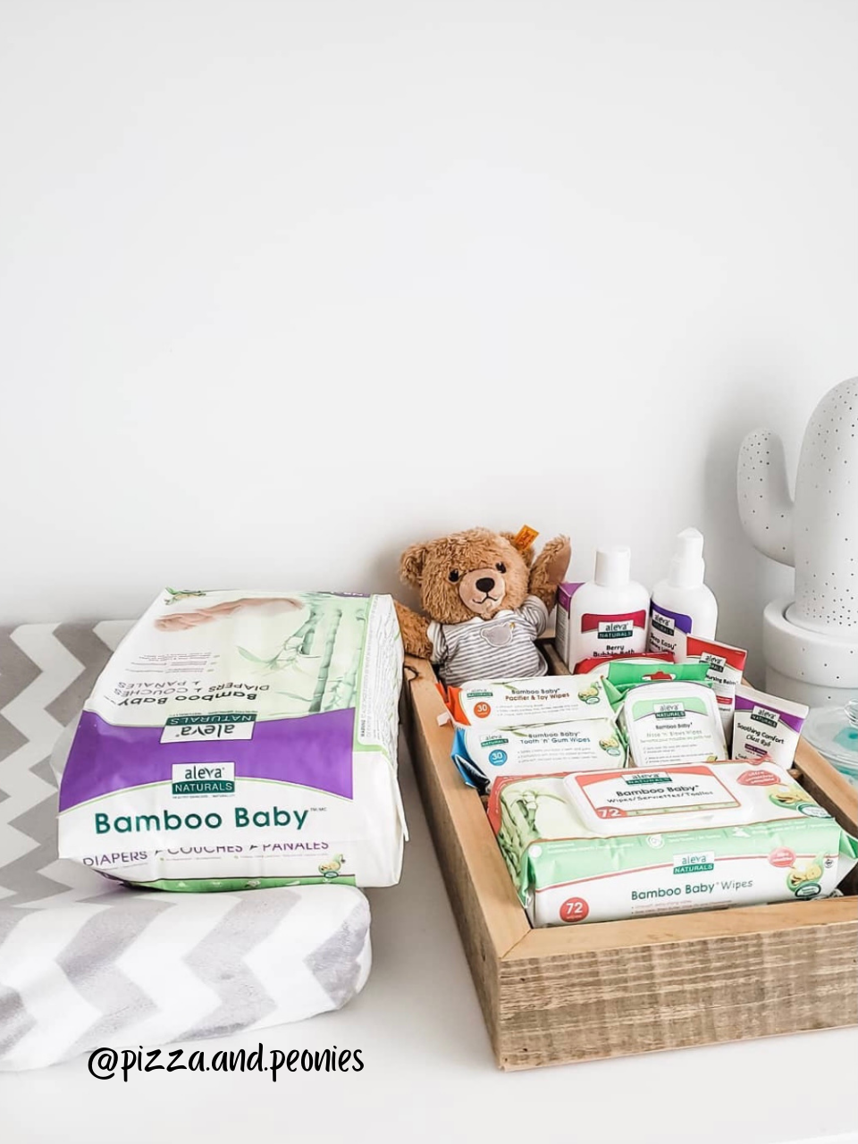 Khăn Ướt Vệ Sinh Mũi cho Bé Bamboo Baby Wipes Aleva Naturals- 30 tờ