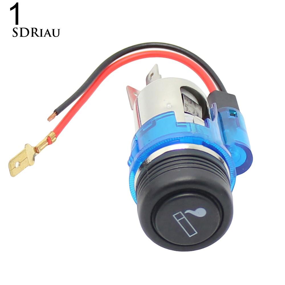 Bộ đầu cắm sạc nguồn 12V 120W kiêm bật lửa cho xe hơi