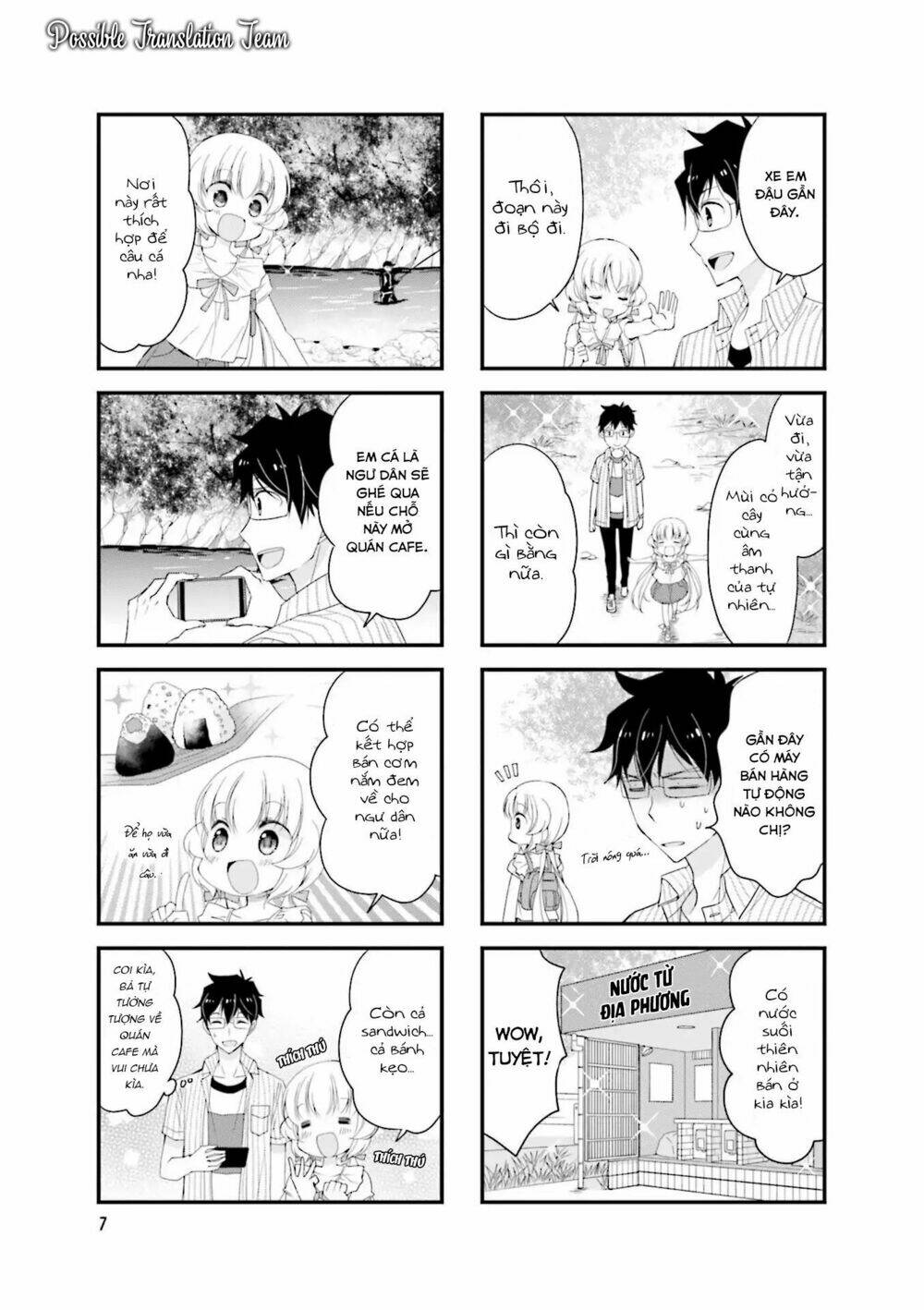 senpai nhỏ nhắn của tôi rất dễ thương chapter 16 7