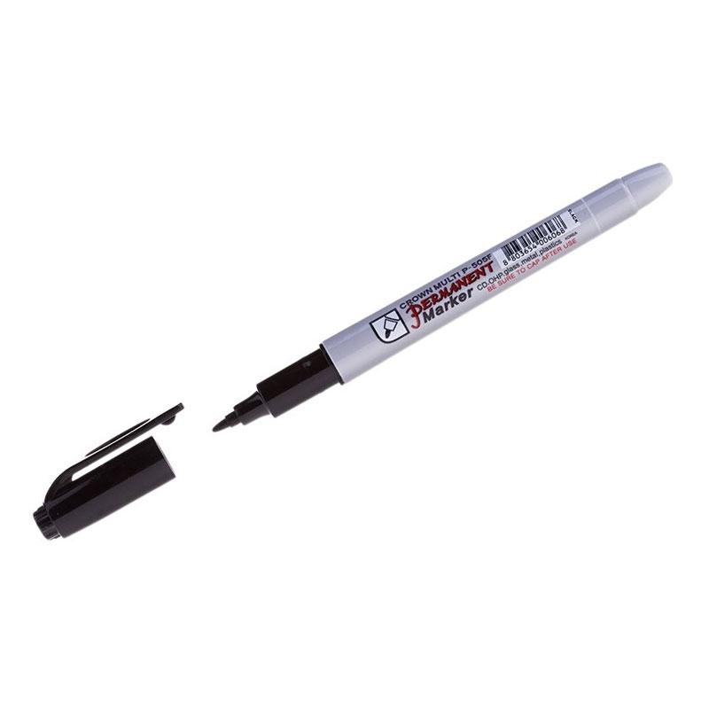 Bộ 3 Bút Lông Dầu Crown P-505F - Mực Đen