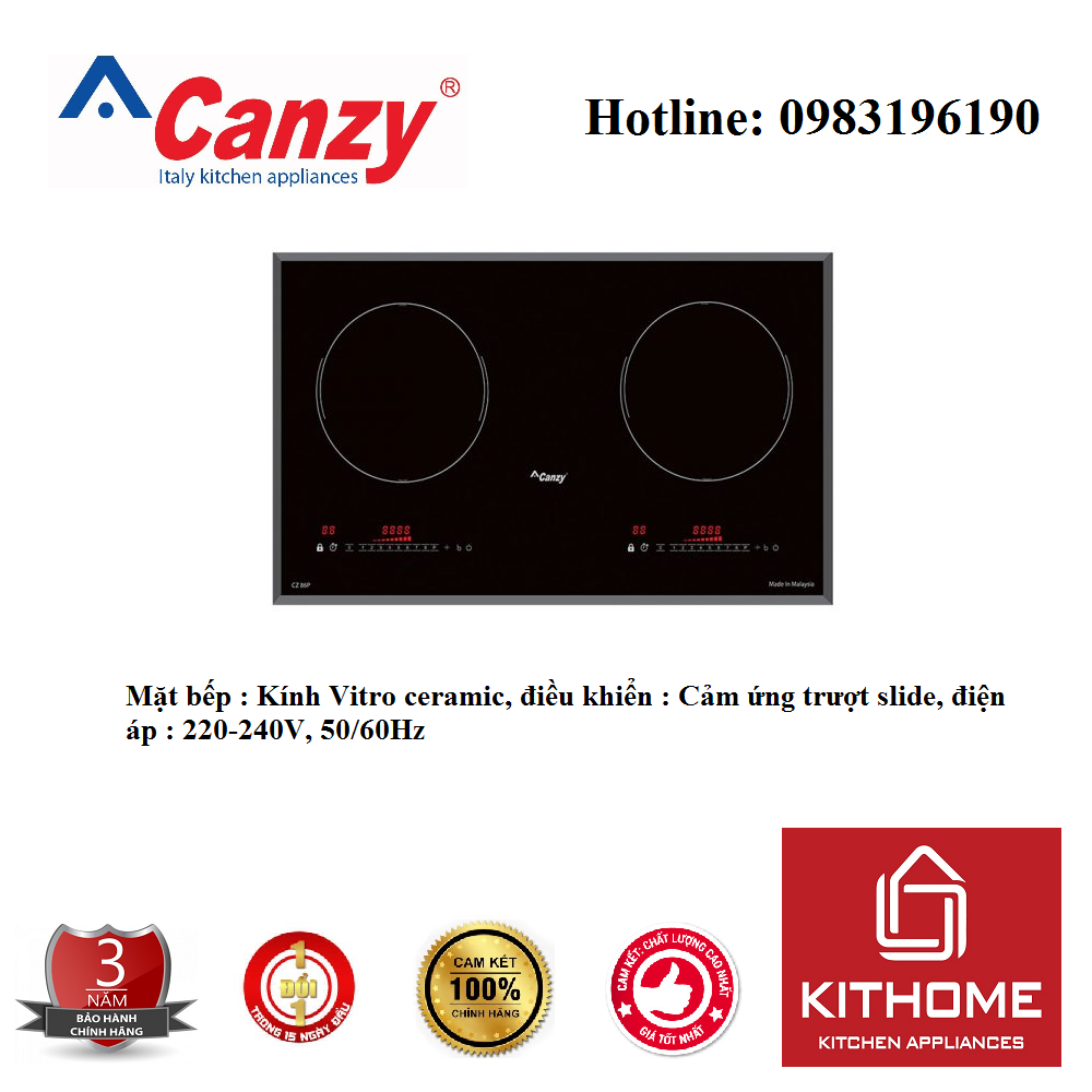 Bếp Từ Canzy CZ 86P hàng chính hãng