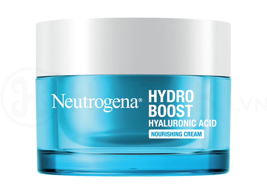 Kem dưỡng ẩm cấp nước cho da khô Neutrogena Hydro Boost Hyaluronic Acid Nourishing Cream 50g