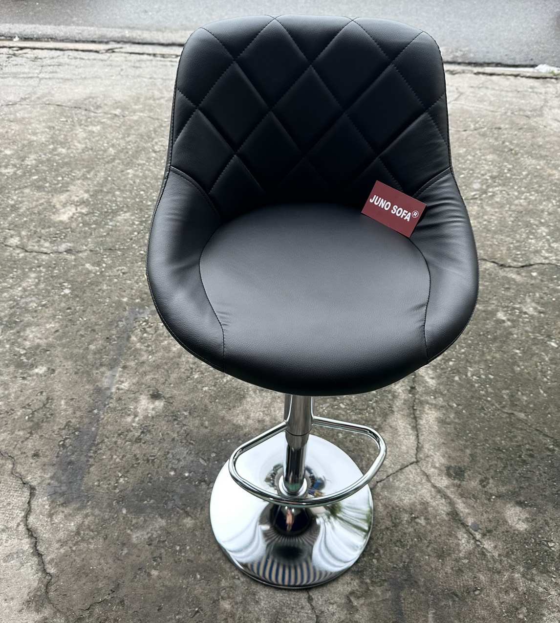 Ghế Bar Juno Sofa  nệm da êm khung chân kim loại