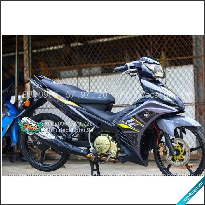 Tem Rời Exciter 135 Lc Xám đen