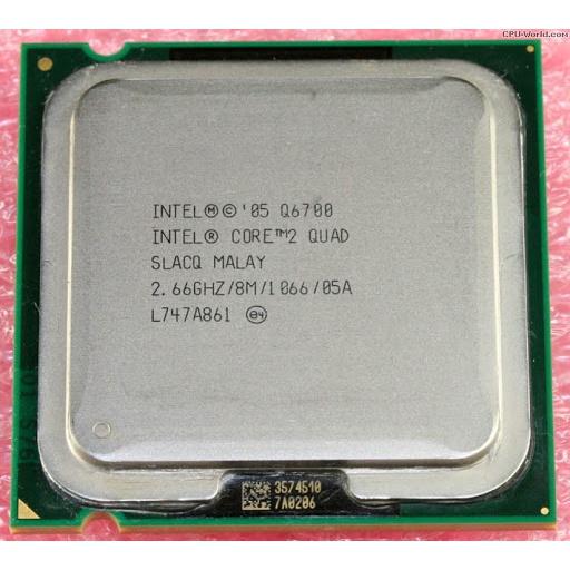 CPU Core 2 Quad Q6600 Socket 775 (4 Lõi- 4 Luồng) - Hàng Chính Hãng