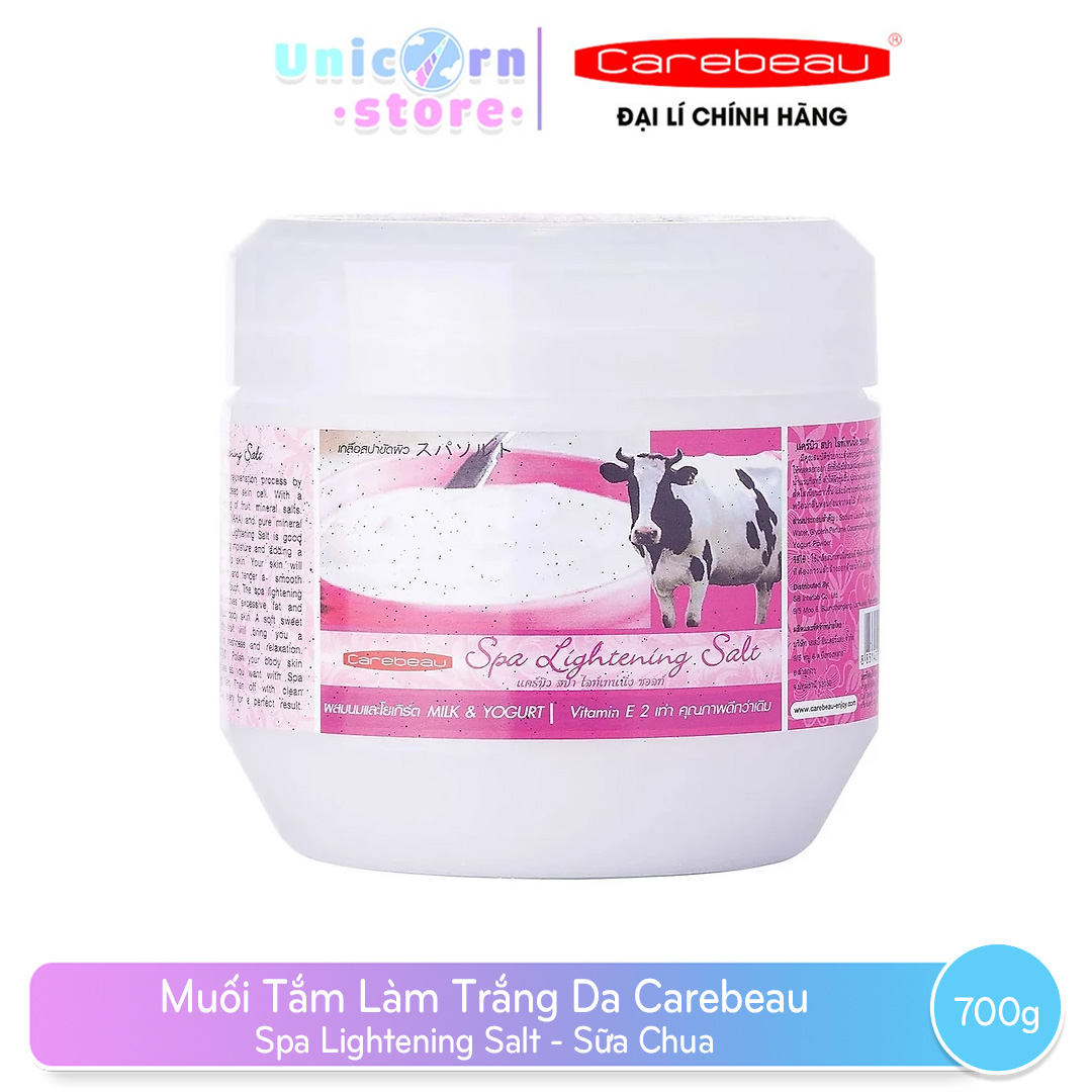 Muối Tắm Làm Trắng Da Carebeau Spa Lightening Salt 700g