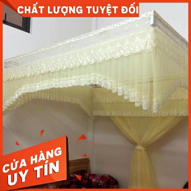 MÀN KHUNG MÙNG XẾP - Tim,1,6x2m màn  k khung